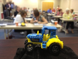 Tractor was introduced to the attendees of my seminar.